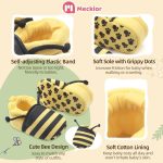 Meckior Save Beautiful Cute Cartoon Infant Unisex Baby Warm Cotton Anti-Slip Soft Sole First Walkers Shoes - Image 5